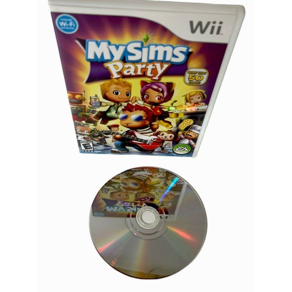 My Sims Party (Nintendo Wii, 2009)  With Manual - Picture 4 of 4